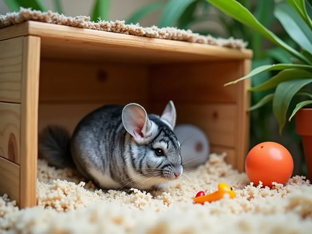 Chinchilla Käfig