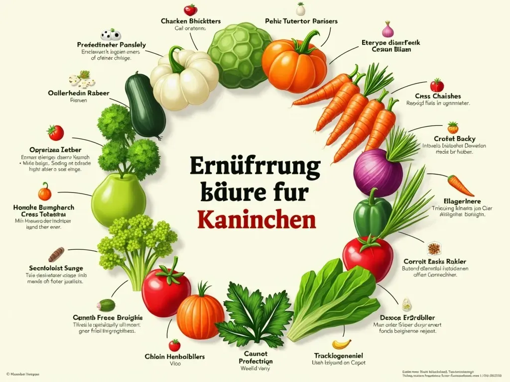 Ernährungskreis für Kaninchen