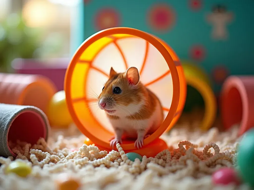 Enthüllt: Die Geheimnisse eines perfekten Hamster Laufrad – So bleibt Ihr Hamster glücklich und gesund!