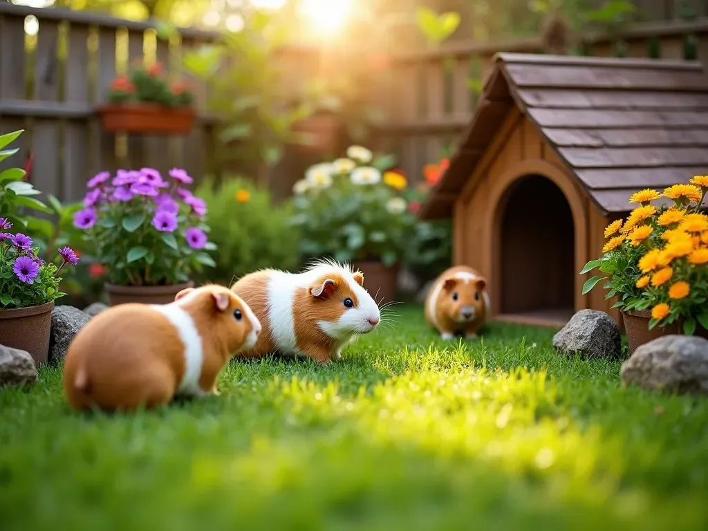 So richten Sie das perfekte Meerschweinchen Außengehege mit dem optimalen Boden ein!