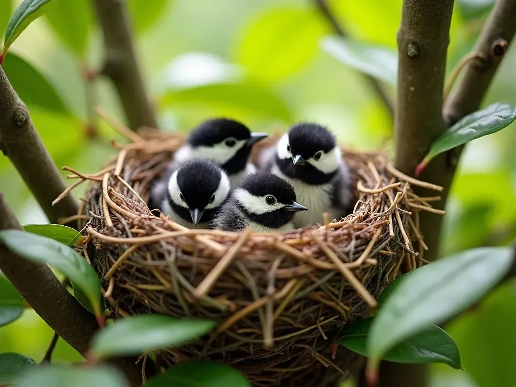 Die erstaunliche Meise mit schwarzem Kopf: Entdecken Sie die Geheimnisse dieser faszinierenden Vogelart!