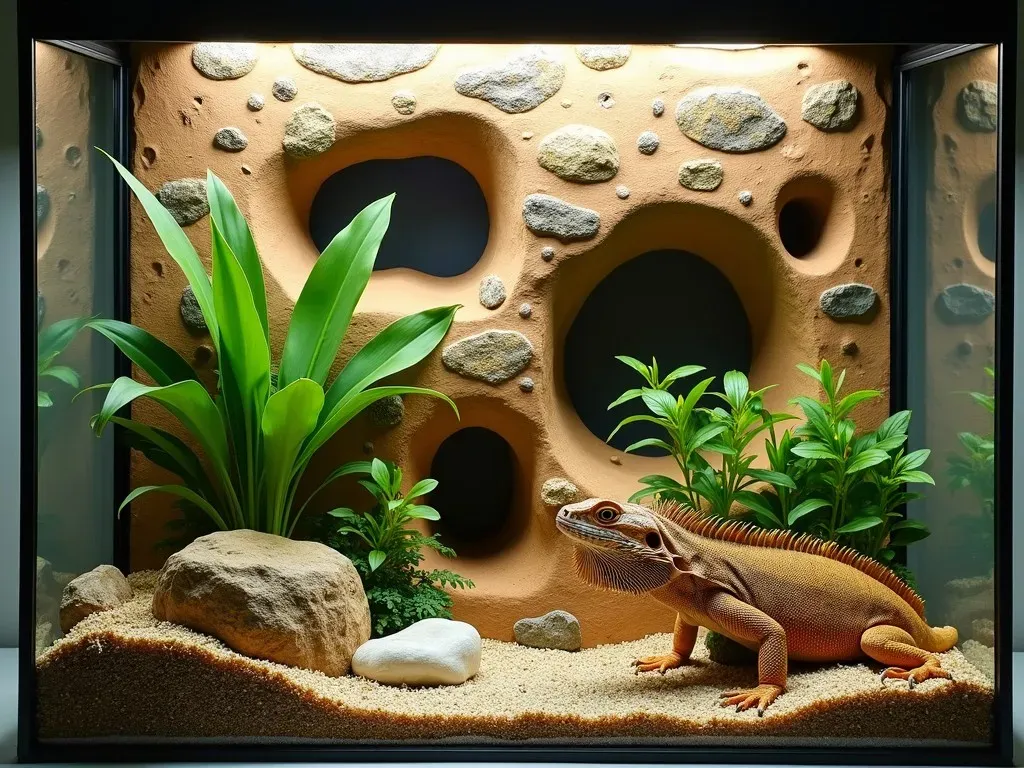 Terrarium Rückwand