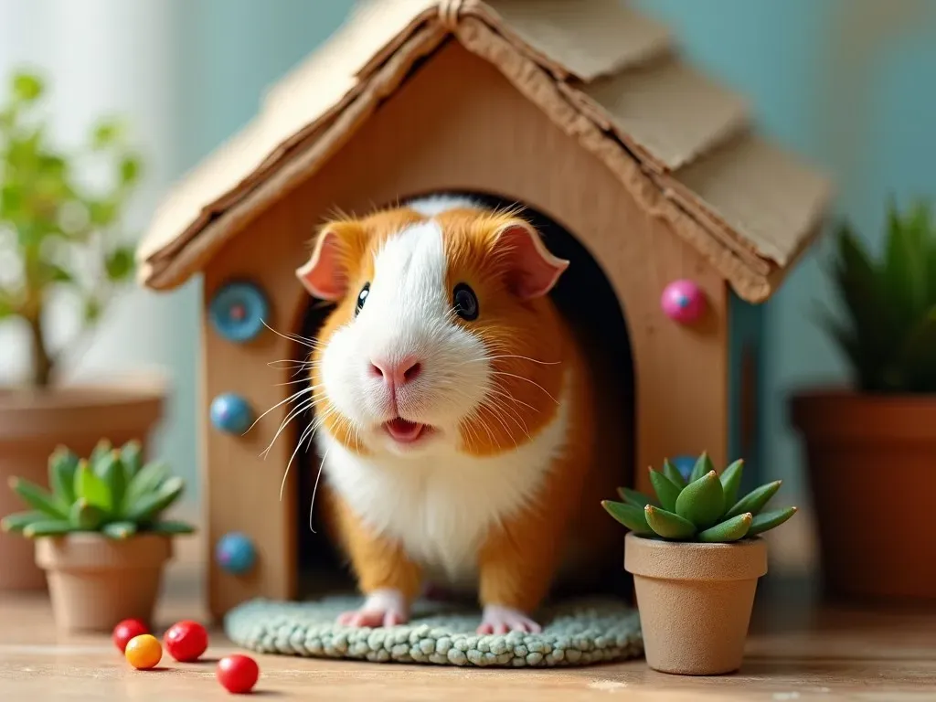 Zauberhaftes Meerschweinchenhaus selber bauen: Tipps und Tricks für kreative Tierliebhaber