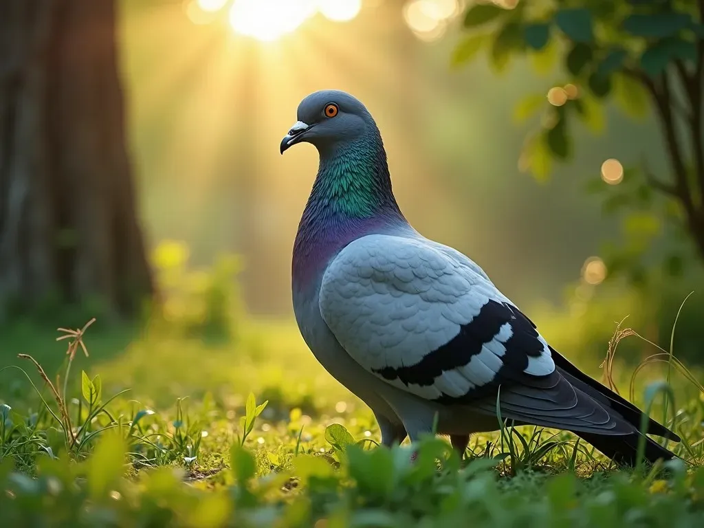 großer taubenähnlicher Vogel